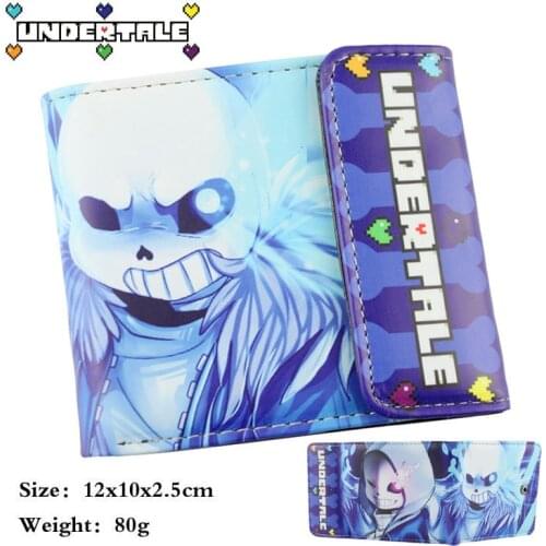 Games Undertale Wallet Cartoon Purse Long Coin Purse Holder Money Clutch Wristlet Child Cover Organizer Wallet Card Holder