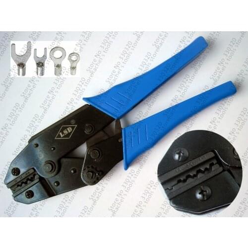 LS-156W crimping tool for non-insulated 1.5-6mm2 terminal and connector 16-10AWG