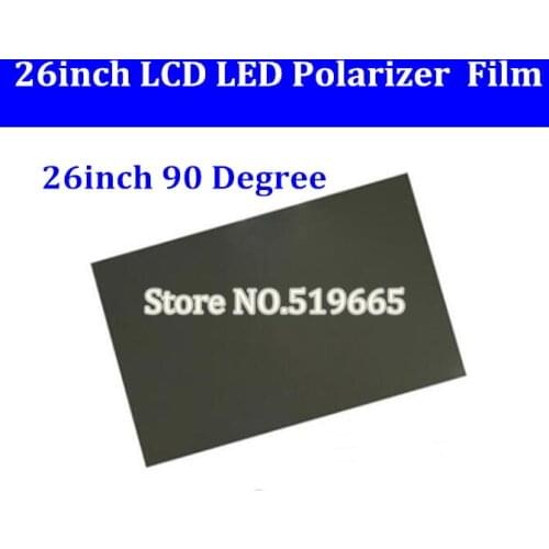 New 26inch 90 degree Glossy 26 inch LCD Polarizer Polarizing Film for LCD LED IPS Screen for TV