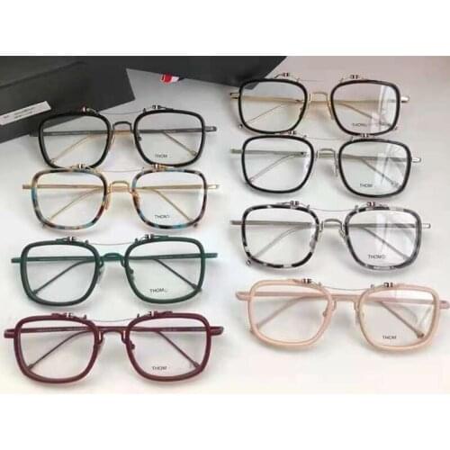 2020 new tbs816 mens flat lens womens pure titanium prescription lens anti ultraviolet handsome collocation