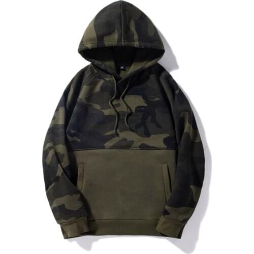 New Fashion Mens Hoodies Spring Winter Male Casual Hoodies Sweatshirts Mens Camouflage Hoodies Sweatshirt Tops