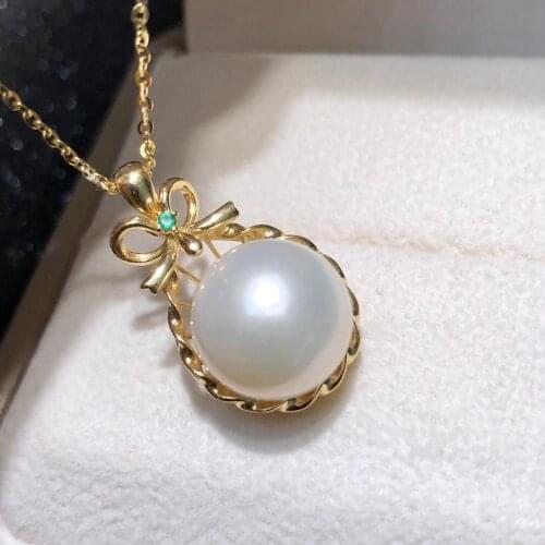 Charm Style 925 Sterling Silver Pendant Base Settings Mountings Findings Parts for Pearl Crystal Jade Agate 5pcs/lot