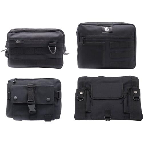 Portable Hair Stylist Salon Barber Shoulder Vest Scissor Bag Holder, for Hair Clipper Multi-functional