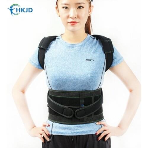 Adjustable Rectify Back Posture Corrector Brace Humpbacked Prevent Back Shoulder Support Belt Posture Correction Therapy Belt