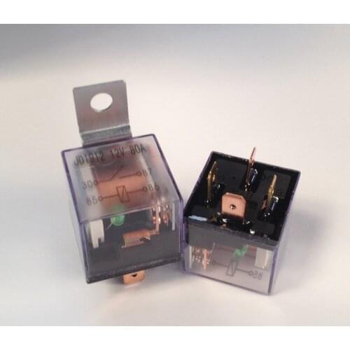 12 Volt 80 amp 4-prong relays 12V 4 Plug 80A Car Relay 12v 80a Spst 4pin Relay General Purpose Relay With Indicator Light