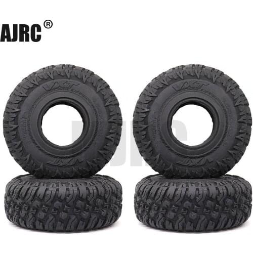 MJRC 1.9-inch 118mm rubber tires for Traxxas 1/10 rock track Redcat SCX10 II axial 90046 90047 trx-4 RC4WD d90 d110 TF2 RC car