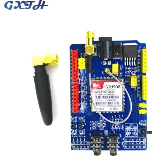 SIM900 GPRS/GSM Shield Development Board Quad-Band Module For Arduino Compatible