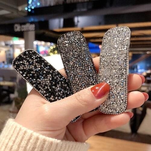 Korean Fashion Rhinestone Fashion Hair Accessories Barrettes Hair Clip Hair Pin Girls Hairgrips Hair Jewelry For Women
