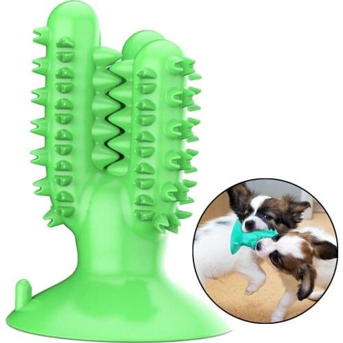 Dog Toothbrush Chew Toys Dog Teeth Cleaning Puppy Care Brushing Toy