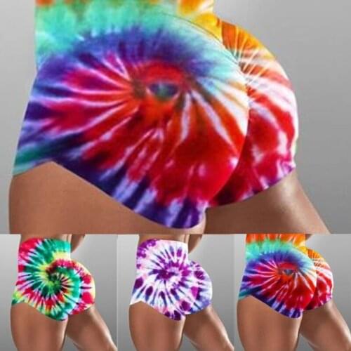 2021 Casual Womens Fitness Yoga Shorts High Waist Quick Dry Skinny Bike Shorts Tight Short Solid Color Slim Fit Sport Shorts