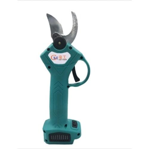 36VF 600W 2000mAh Cordless Electric Rechargeable Pruning Shears Secateur Branch Cutter Electric Fruit Pruning Tool Garden Pruner