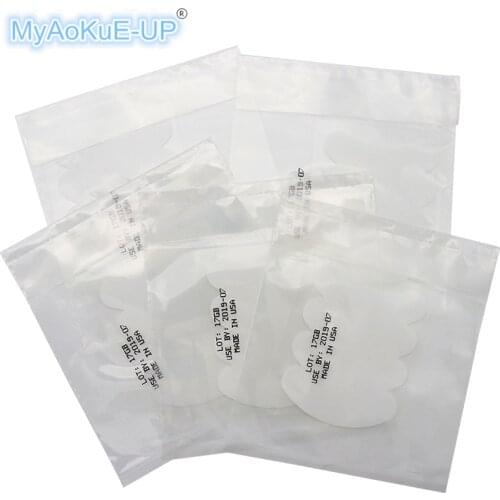 3D Silicone Eye Lash Paper Patches Eyelash Extension Soft Under Eye Pads Eyelashes Tips Stickers Wraps 40Packs (80pairs)
