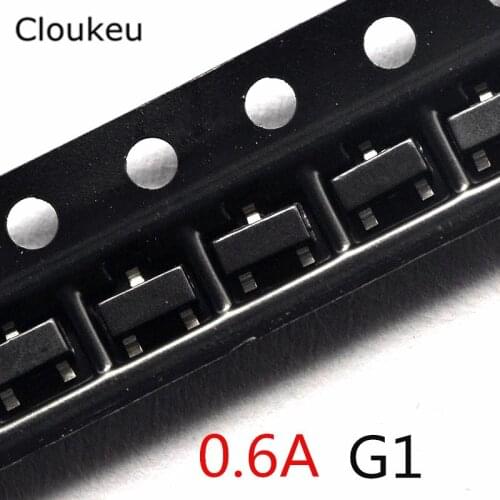 50pcs MMBT5551 G1 SOT-23 0.6A/160V NPN
