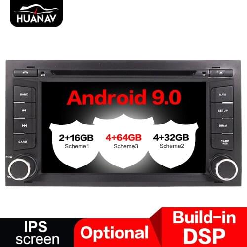 DSP 64G Car DVD Player Navigation GPS Android 9.0 For Seat Leon 2012-2017 Auto radio stereo multimedia player head unit recorder