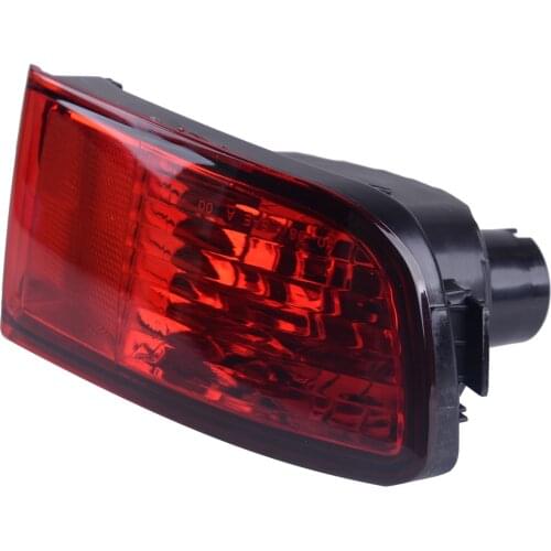 Car Rear Left Bumper Red Reflector Tail Light Lamp Plastic Fit for Toyota 4Runner 81590-60141 2003 2004 2005