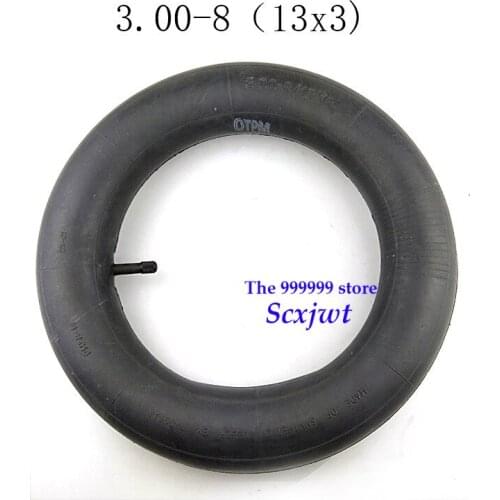 Free shipping 1Pcs inner tube 3.00-8 13x3 inner tyre for Gas and Electric Scooters Warehouse Vehicles Mini Motorcycle
