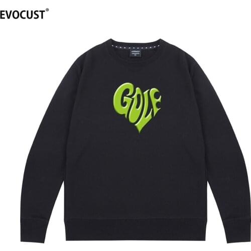 Golf Wang heart logo rapper hip hop Flower Le Fleur Tyler The Creator Sweatshirts Hoodies men women Skate unisex Combed Cotton