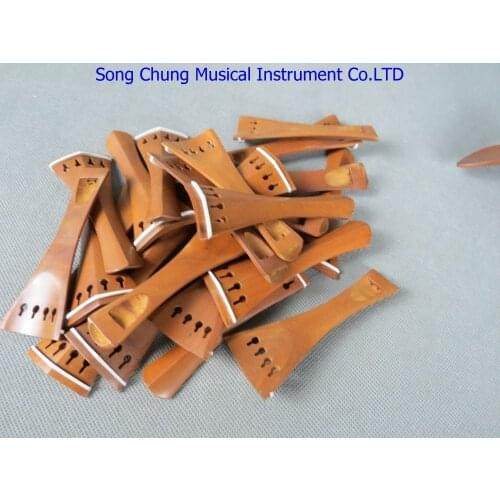 Perfect Violin part,5pcs jujube violin tailpieces 4/4,beautiful decoration