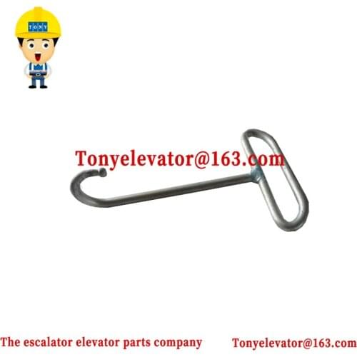 Escalator accessories, escalator handrail belt installation tool, unloading tool, handrail belt hook