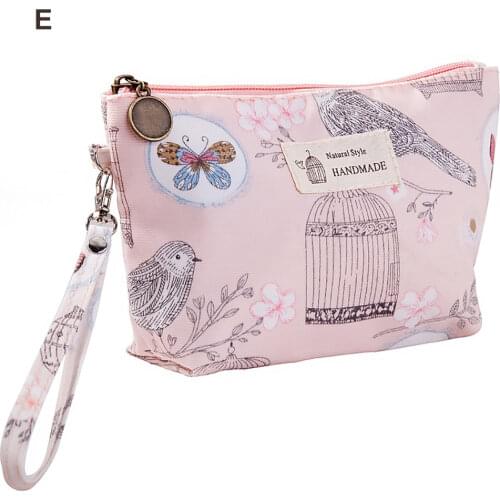 Cosmetic Bag Women Roomy Printed Makeup Bags Travel Toiletry Pouch Accessories Organizer Best Sale-WT
