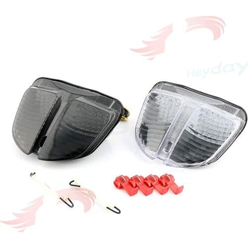 Motorcycle LED Taillight Integrated Turn Signals For SUZUKI GSXR600 GSXR750 2005 2006 2007