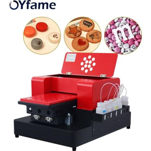 OYfame 2021 New A4 Food Printer Cake Printer Edible Rice Paper Printer For sugar Cake Macaron Biscuits Chocolate fondant print