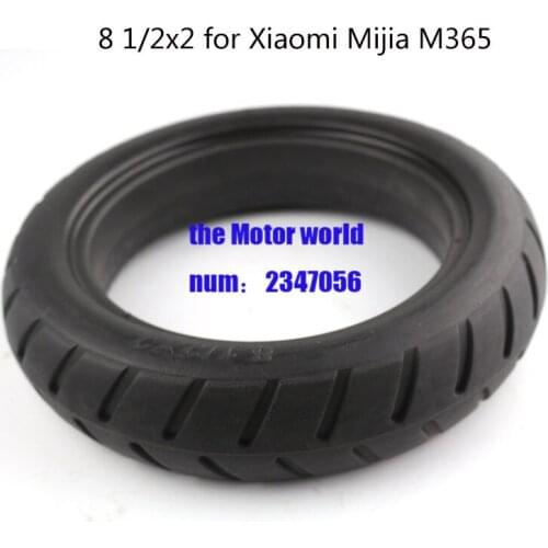 Electric Scooter Front/Rear Tires 8 1/2x2 Durable Solid Tyre free shipping