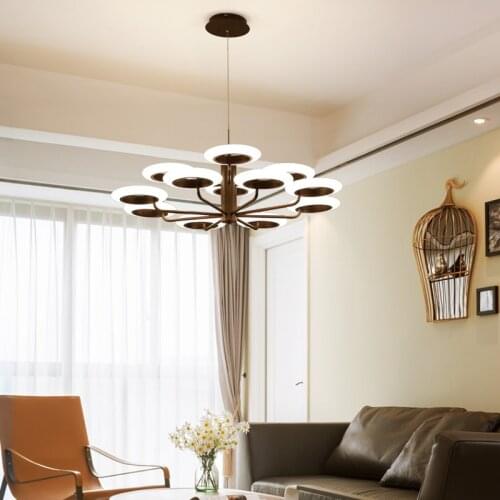 Nordic industrial lamp luminaire suspendu wood Home Decoration E27 Light Fixture living room lustre pendente deco chambre