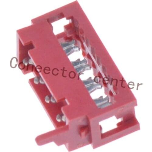 1.27mm Pitch Micro-Match Connector,8 Pin IDC Connector For 7-215083-8