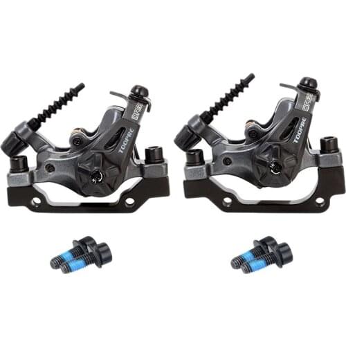 TOOPRE MTB Bike Mechanical Disc Brake Bilateral Cycling Front Rear Brake Set BMX Scooter Folding Bike Parts
