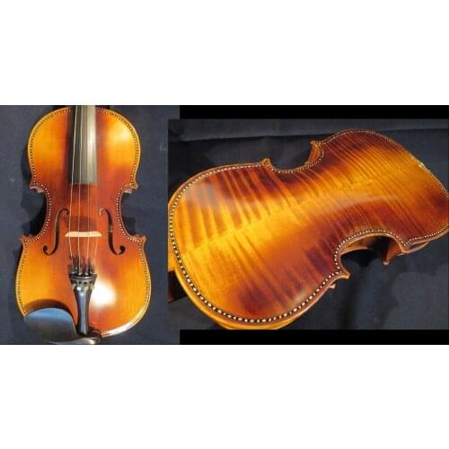 Guarneri style SONG brand profession Master inlay shell viola 17" #12463