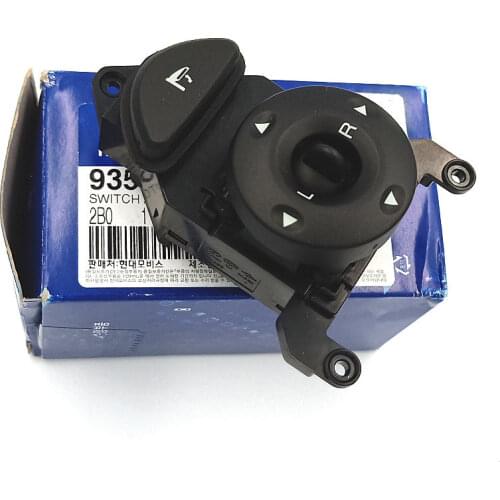 2006-10 FORHyundai Santa Fe LH Driver Mirror Control Switch 935732B100