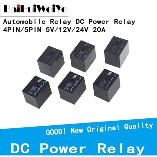 5PCS Automobile Relay DC Power Relay T74 4Pin 5Pin SRA-05VDC-AL SRA-12VDC-AL SRA-24VDC-AL SRA-05VDC-CL SRA-12VDC-CL SRA-24VDC-CL
