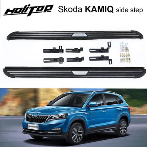 NEW Arrival side bar running board side steps for Skoda KAMIQ 2018 2019 2020, supplied by ISO9001 big factory.excellent quality