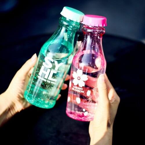 Water Bottles Outdoor Sports Running Travel Tea Bottles Dull Polish Plastic 550ml Kettle Drinkware Kitchen Dull Polish Plastic