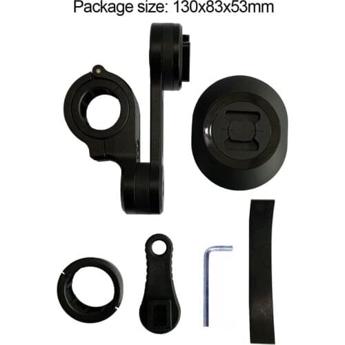 360° Bike Motorcycle ATV Mobile Phone Holder Cradle Mount for 2-7" Cellphone GPS LX0B