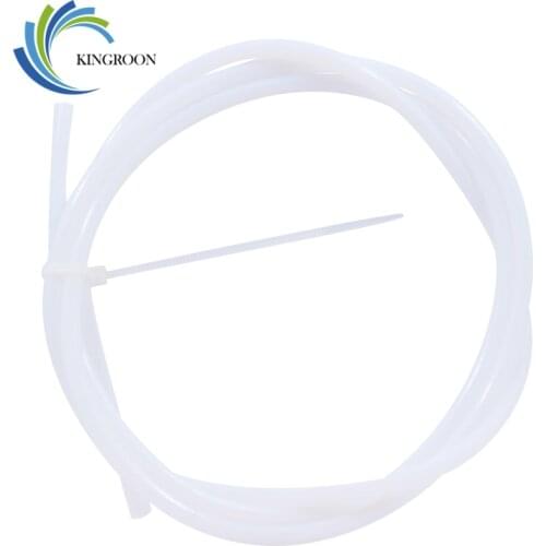 KINGROON 5M 10M PTFE Tube PiPe For V5 V6 J-head Hotend Bowden Extruder 3D Printers Parts 1.75mm 3mm Filament ID 2mm 3mm 4mm Tube