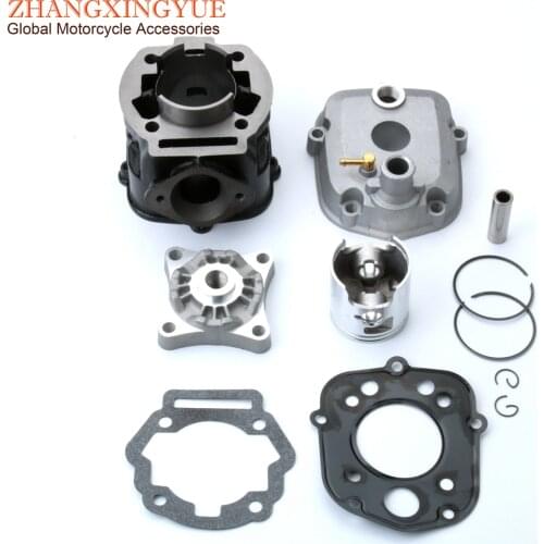 47mm 70cc Big Bore Cylinder Kit & Head For Derbi 50 GPR Racing Senda R SM DRD X-Treme 50cc D50B0 2-Stroke Motorcycle