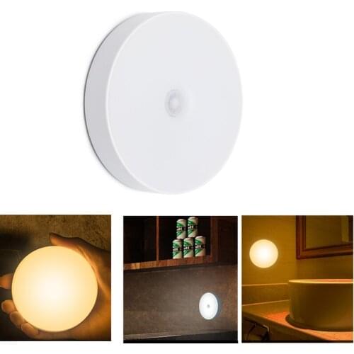 USB charging Sensor lamp ，PIR Motion Sensor Light， Under Cabinet Wardrobe Closet Cupboard Night Lamp