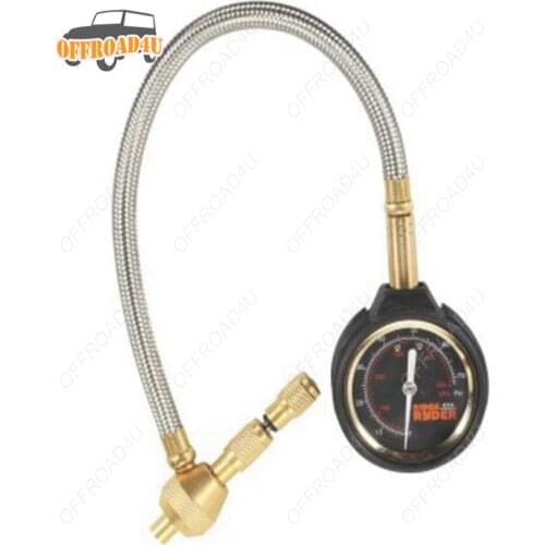 Rapid Tire Gauge Tyre Gauge Brass Tyre Deflator Pressure Gauge Valve Tool Offroad 4x4 Accessory