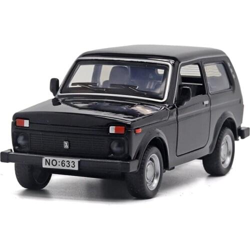 1/32 Scale LADA Alloy Model Car Toy Diecasts Metal Pull Back Music Light Model Car Toys For Children Vehicle V285