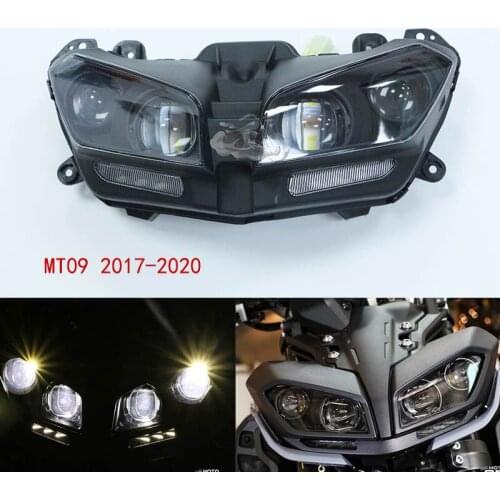 Motorcycle Headlight Assembly Headlamp Light Fit for MT09 MT 09 FZ09 FZ 09 SP MT-09 2017 - 2020 2018 2019 17 18 19 20
