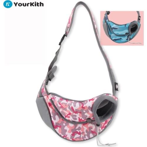 YourKith Portable Foldable Dog Carriers Bags Breathable Slings Handbags For Small Pets Teddy Chihuahua Cat Puppy Dog Carriers