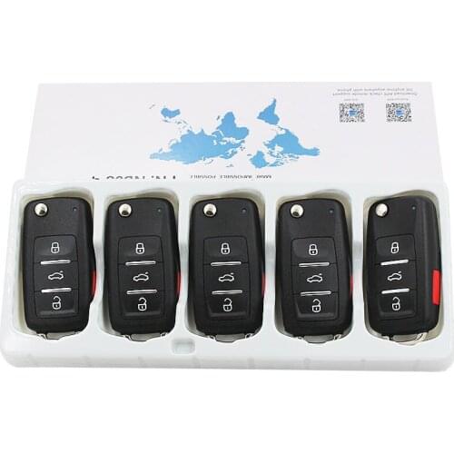 5pcs KEYDIY KD900 NB Series Remote Control KD NB08-3+1 Key for KD900+ Key Programmer URG200 Machine