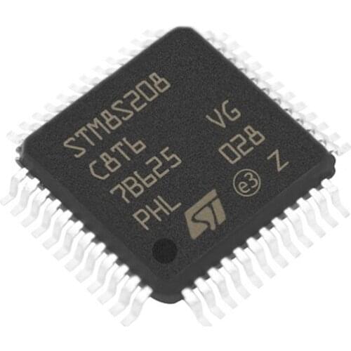 STM8S208C8T6 STM8S208 LQFP-48 In Stock Electronic Components