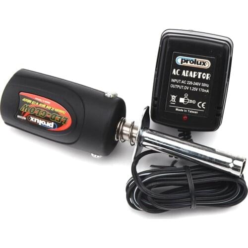 Glow Ignitor Starter w/LED Indicator (RC-WillPower) W/230V Charger