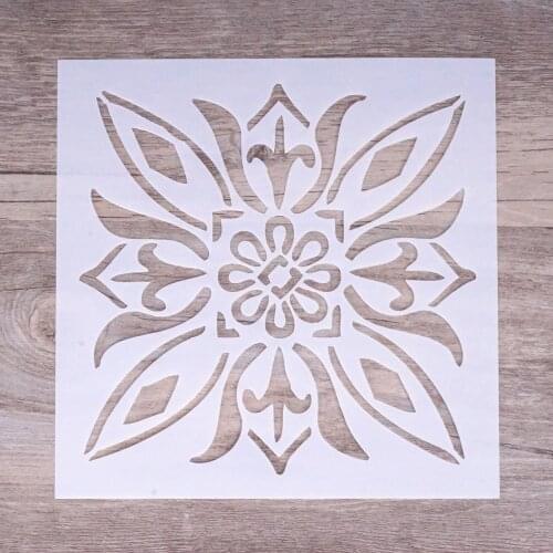 15 cm DIY Craft Layering Stencils For Walls Painting Scrapbooking Stamping Stamps Album Decorative Embossing Paper Cards