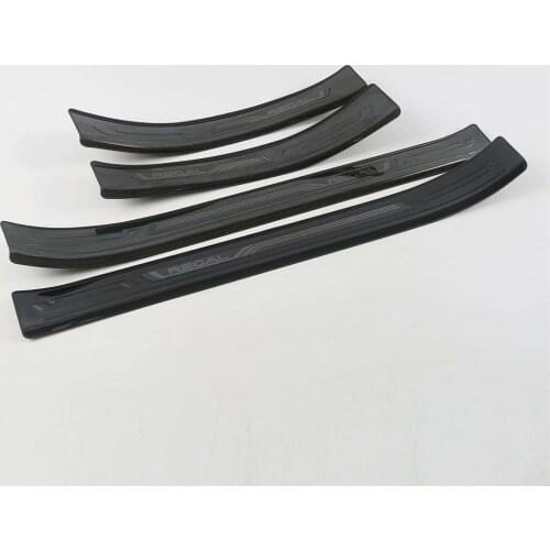 Stainless Steel Inner Outer Door Sill Scuff Plate Guard Sills Protector Trim For Buick Regal 2018-2020