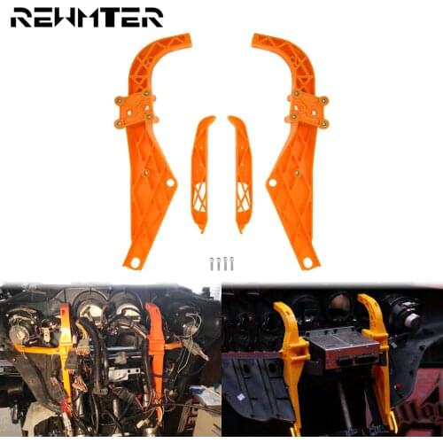 Motorcycle Inner Fairing Batwing Support W/ Speaker Brackets For Harley Touring FLHX Electra Street Glide 1996-2013 FLHTCU FLH/T