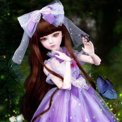1/3 BJD Doll 56cm adult female Plastic joint moveable doll includes the doll clothes and shoes